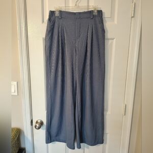 HALARA Flex Waffle Work Pants Pockets Dusty Blue